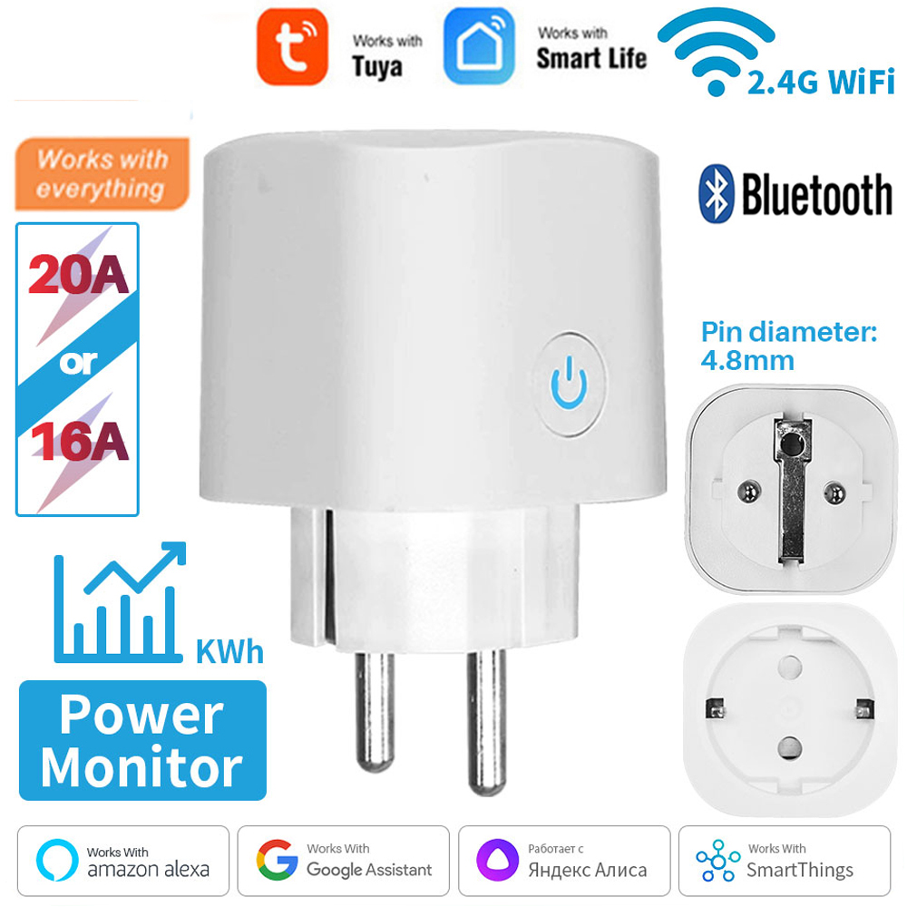 Smart Home Energy Monitor - Work With TUYA Smart Plug WiFi