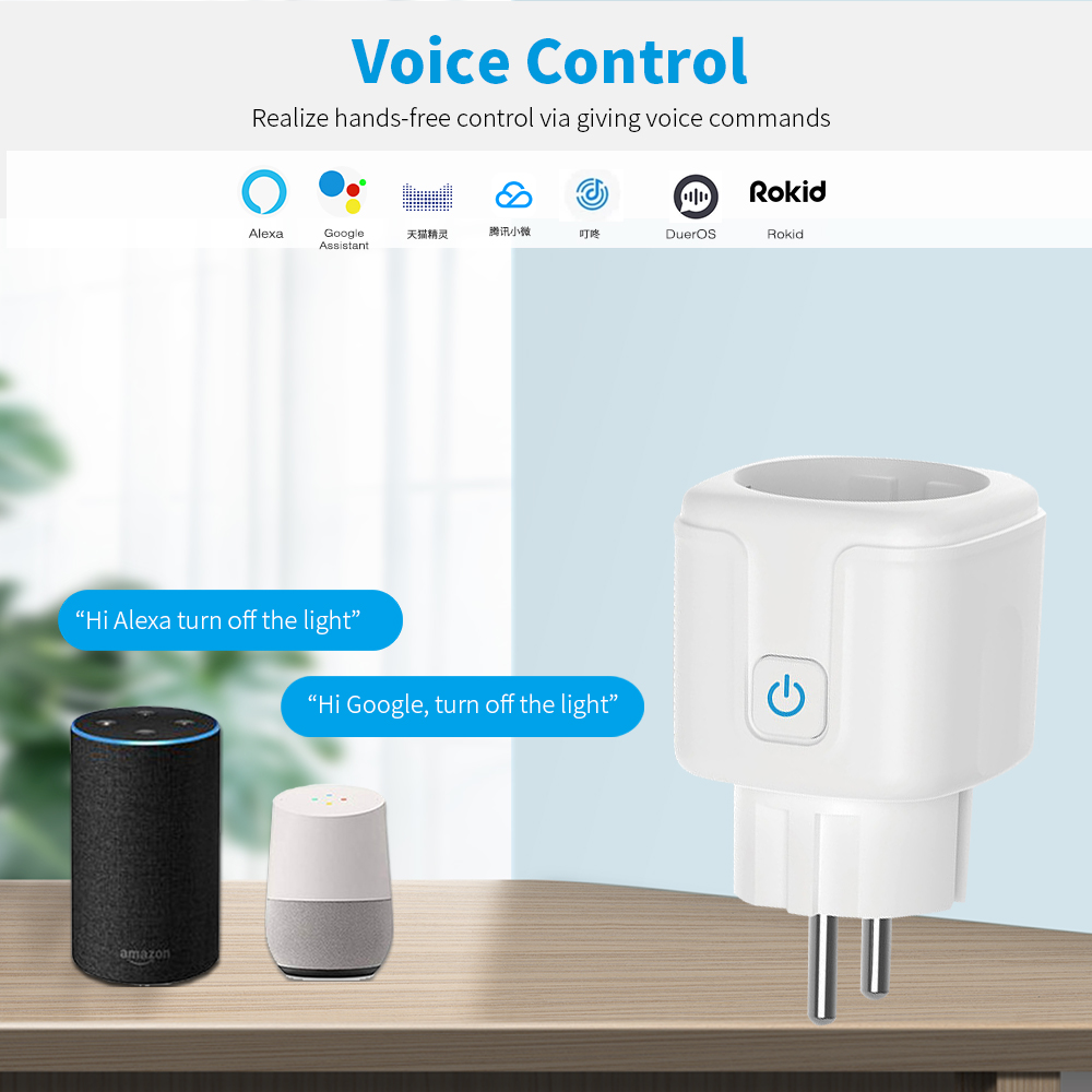 Work With TUYA Smart Plug WiFi - огляд і ціна Smart Home Energy Monitor