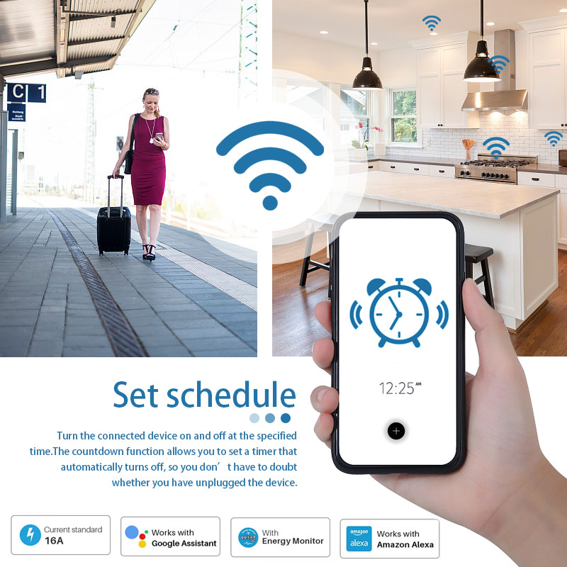 Work With TUYA Smart Plug WiFi - огляд і ціна Smart Home Energy Monitor
