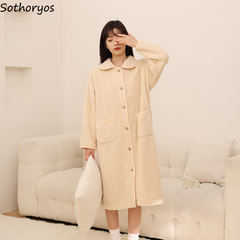 Mid-length Robes Women Flannel - огляд і ціна Smart Home Plus
