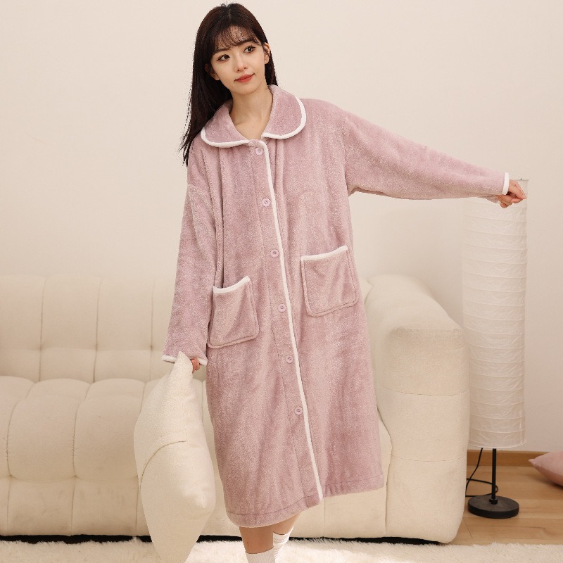 Mid-length Robes Women Flannel - огляд і ціна Smart Home Plus
