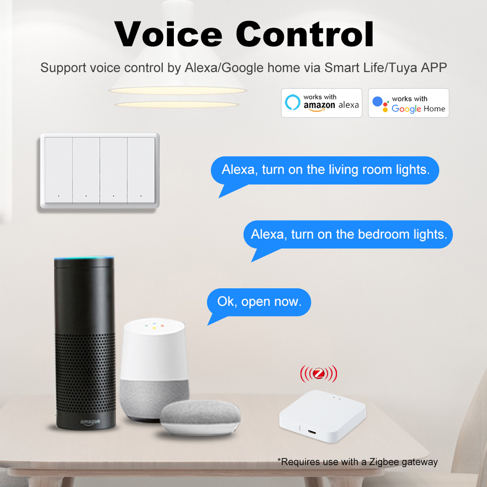 Manhot Smart zigbee Switch No  - огляд і ціна Smart Home Google