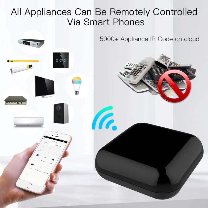 MOES Tuya WiFi IR RF Remote fo - огляд і ціна Smart Home Dashboard