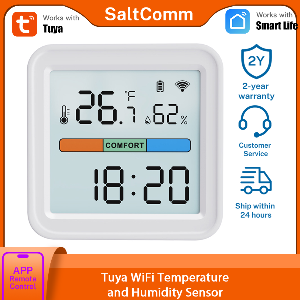Tuya New WiFi Temperature Humi - огляд і ціна Smart Home Google