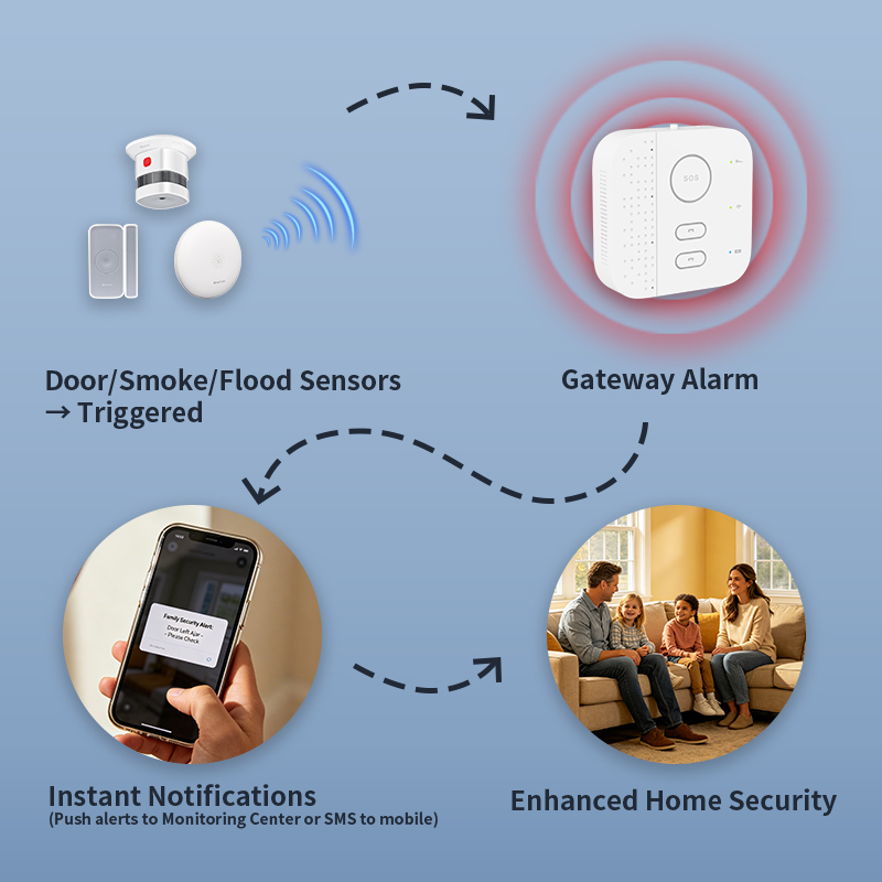 Smart House Alarm System WiFi/ - огляд і ціна Smart Home Wifi Hub