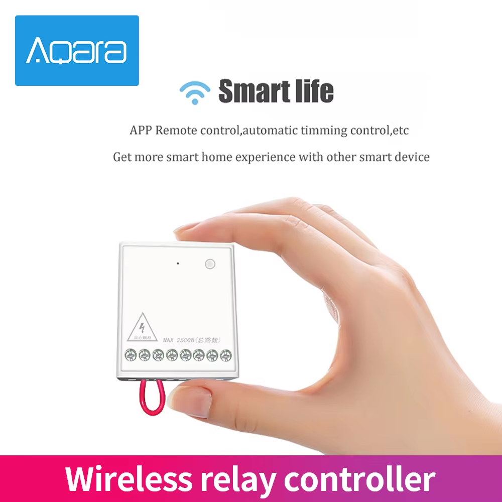 Aqara 2 Channels Wireless Rela - огляд і ціна Smart Home Xiaomi 2