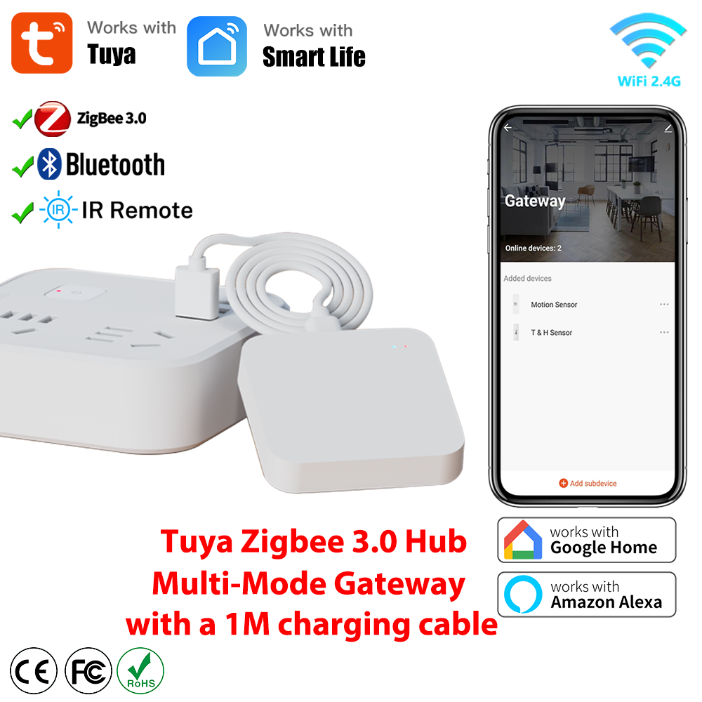 Tuya Zigbee Wireless Hub Bluet - огляд і ціна Smart Home Wifi Hub
