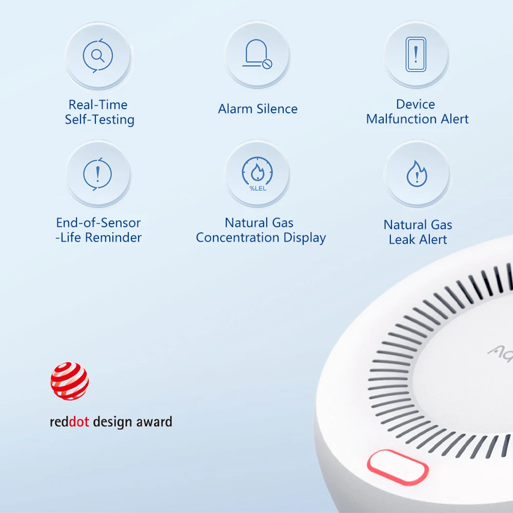 Aqara Natural Gas Detector Sma - огляд і ціна Smart Home Xiaomi App