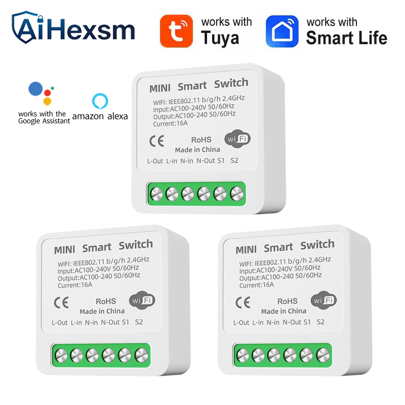 16A Tuya WiFi Smart Switch 2-w - огляд і ціна Smart Home Energy Monitor