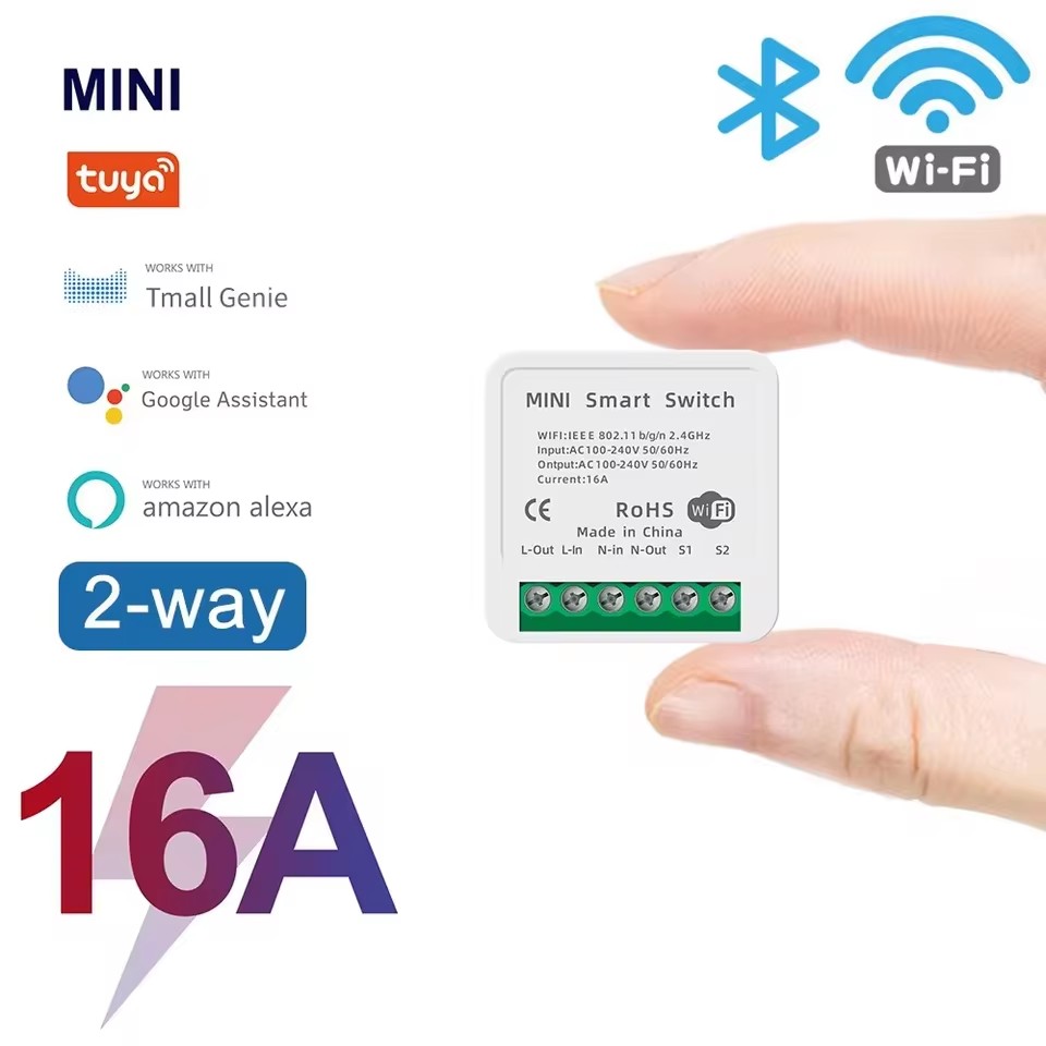 16A Tuya WiFi Smart Switch 2-w - огляд і ціна Smart Home Energy Monitor