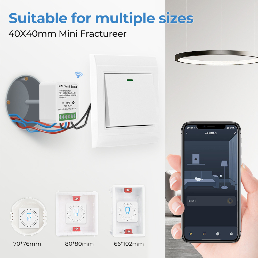 16A Tuya WiFi Smart Switch 2-w - огляд і ціна Smart Home Energy Monitor