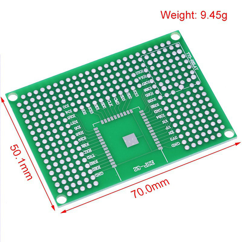 2~100Pcs 5X7 Double Sided Tin  - огляд і ціна Smart Home Esp8266
