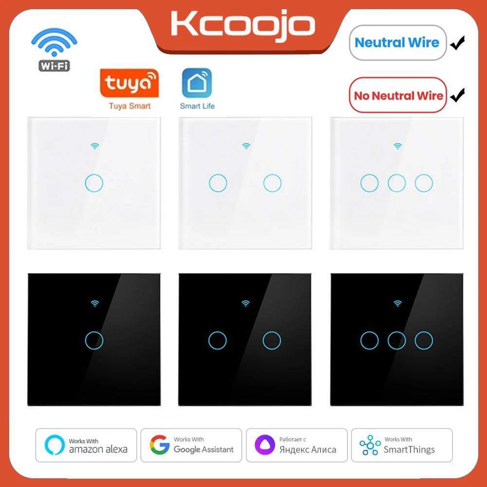 Tuya Wifi EU Smart Switches 1/ - огляд і ціна Smart Home Google
