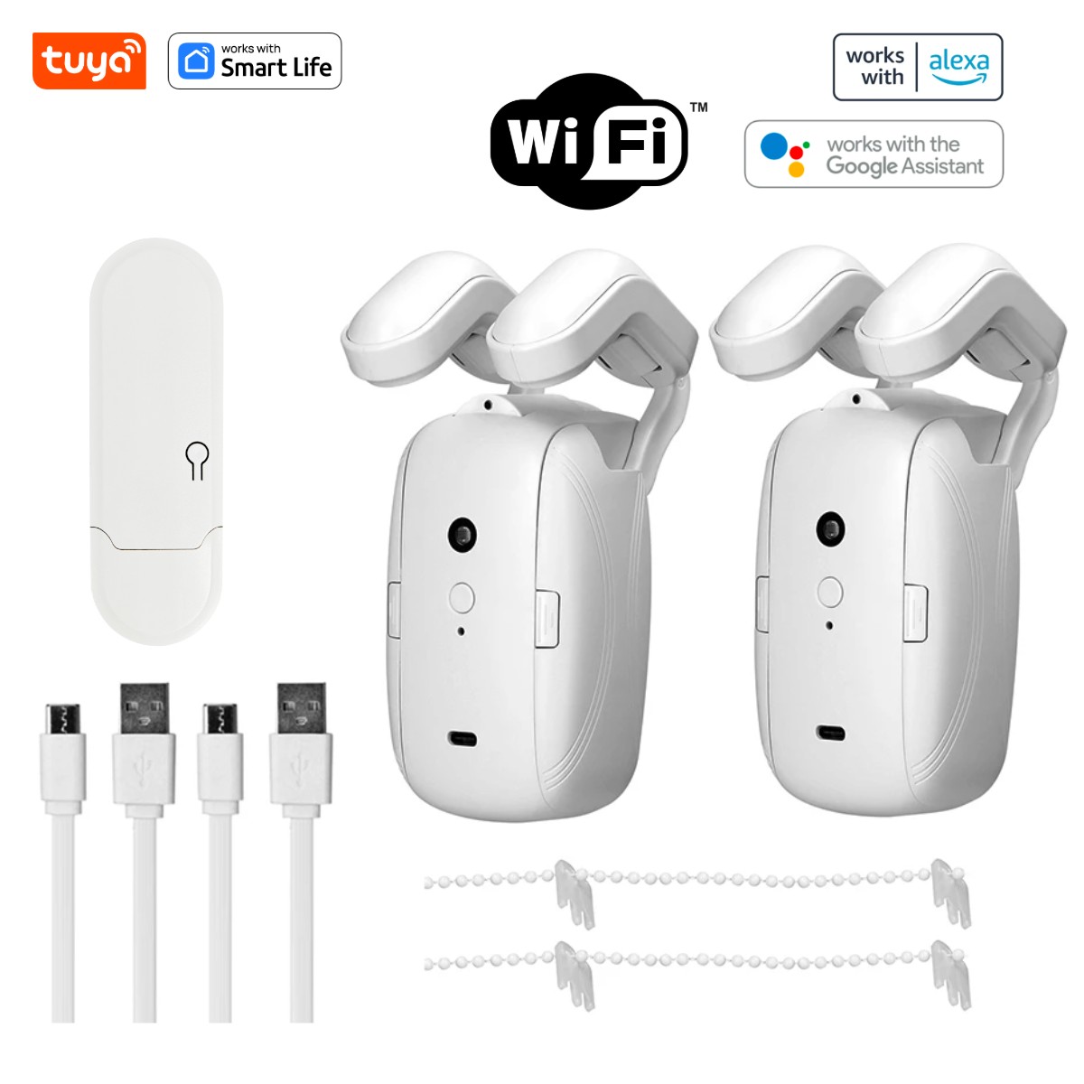 1/2PCS Tuya Smart WiFi Curtain - огляд і ціна Smart Home Wifi Hub