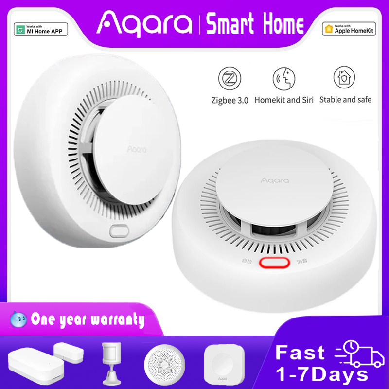New Aqara Smoke Detector Zigbe - огляд і ціна Smart Home Xiaomi App