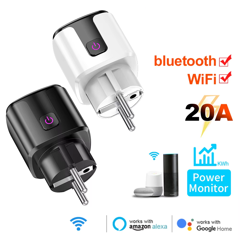 Smart 20A EU Plug WiFi+Bluetoo - огляд і ціна Smart Home Energy Monitor