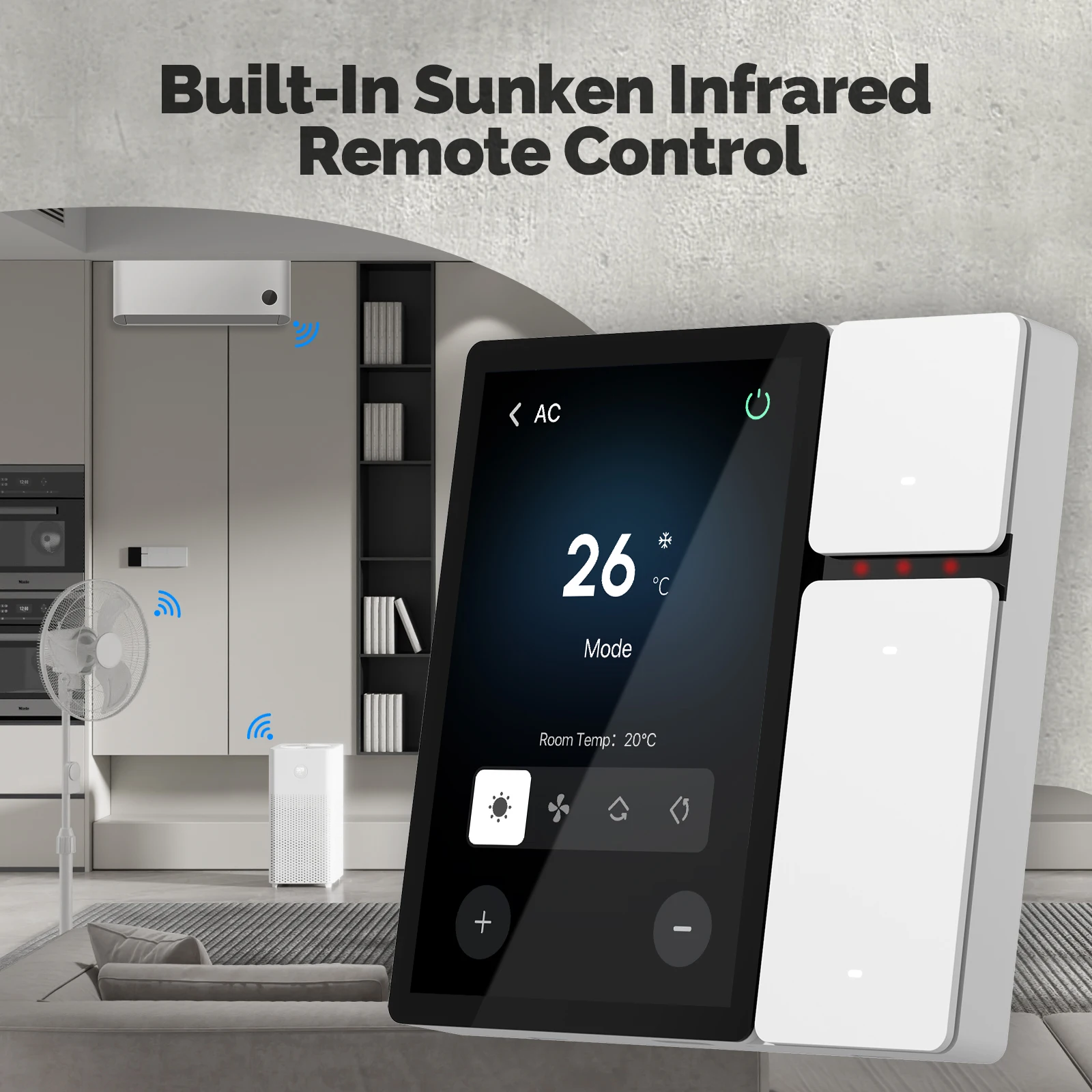 MOES Tuya WiFi 3.5-inch Smart  - огляд і ціна Smart Home Wifi Hub