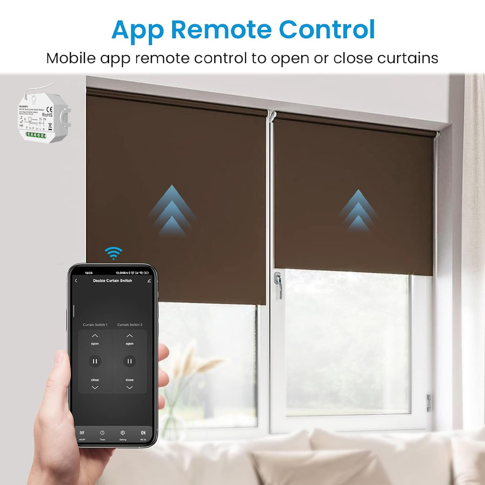 Smart Curtain Switch for Rolle - огляд і ціна Smart Home Google