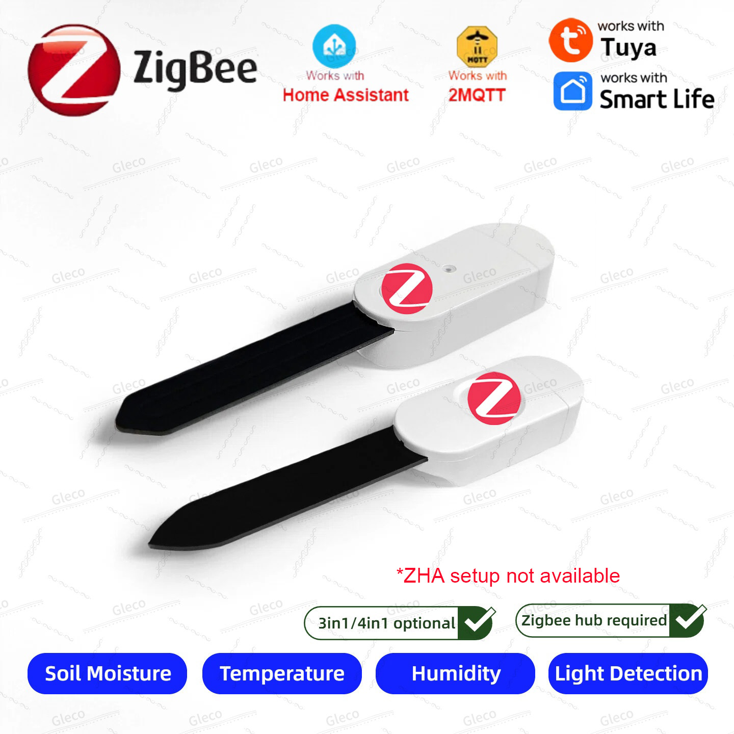 Zigbee Soil Moisture Sensor Me - огляд і ціна Smart Home Energy Monitor