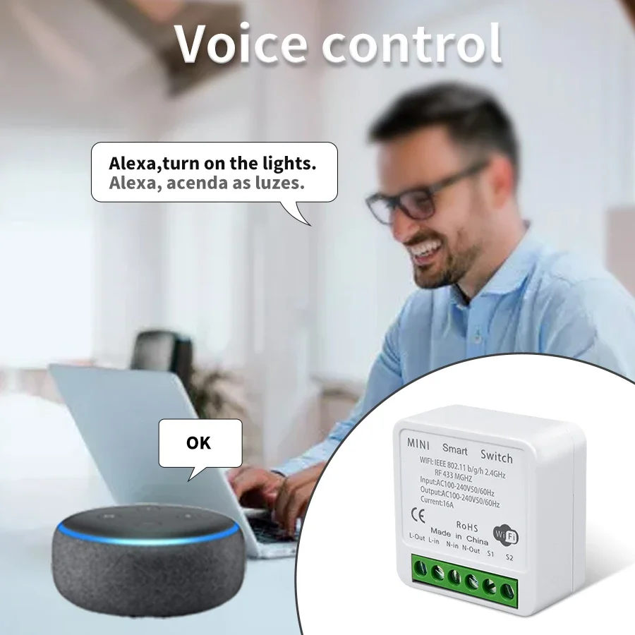 Wifi RF 433MHz Smart Switch Tu - огляд і ціна Smart Home Dashboard