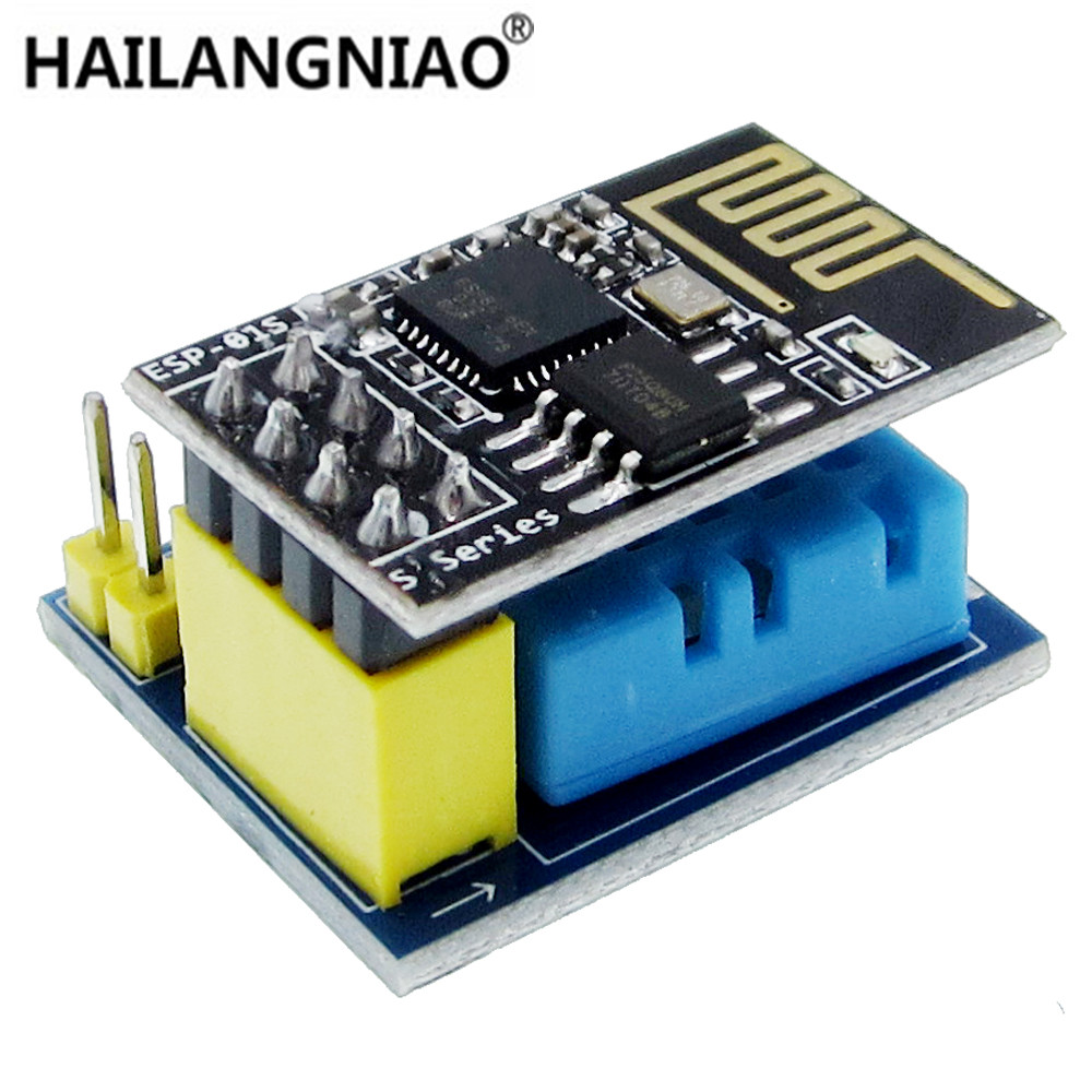 ESP8266 ESP-01 ESP-01S DHT11 T - огляд і ціна Smart Home Esp8266