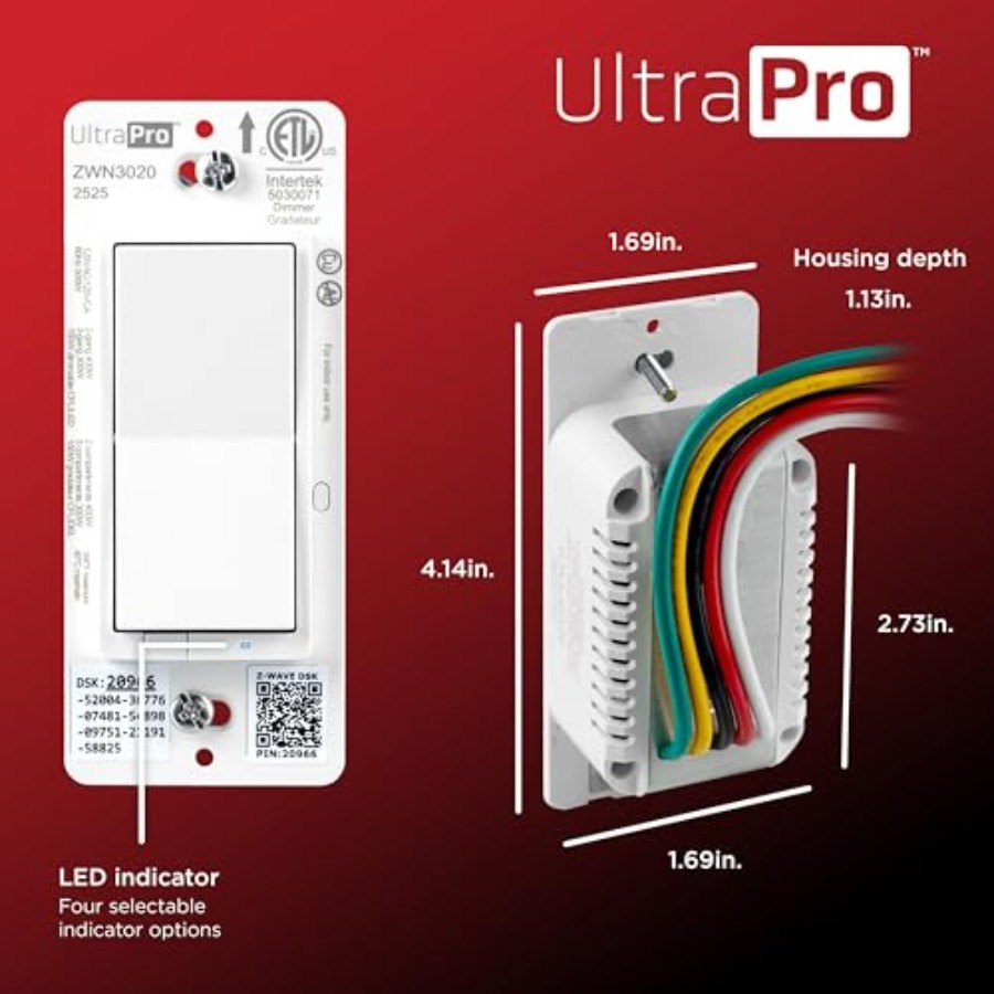 Z-Wave Plus Long Range in-Wall - огляд і ціна Smart Home Plus