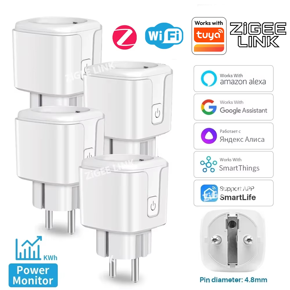ZigBee EU Plug 16A/20A Smart P - огляд і ціна Smart Home Energy Monitor