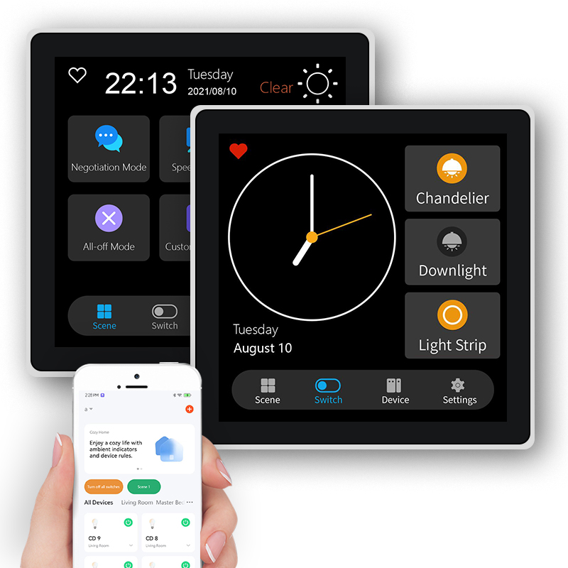 FUERS 4 Inch Touch Screen Mult - огляд і ціна Smart Home Dashboard