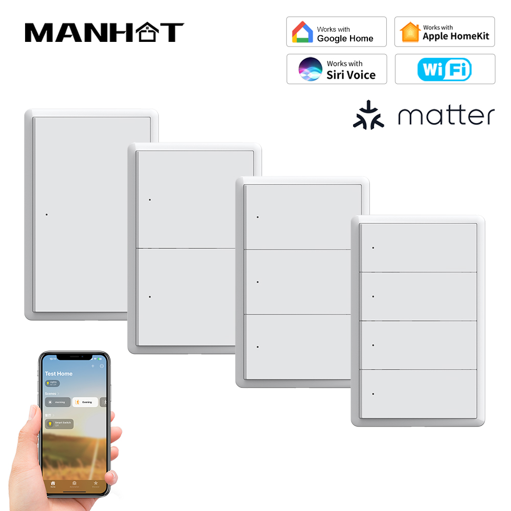 MANHOT Homekit WiFi Smart Swit - огляд і ціна Smart Home Google