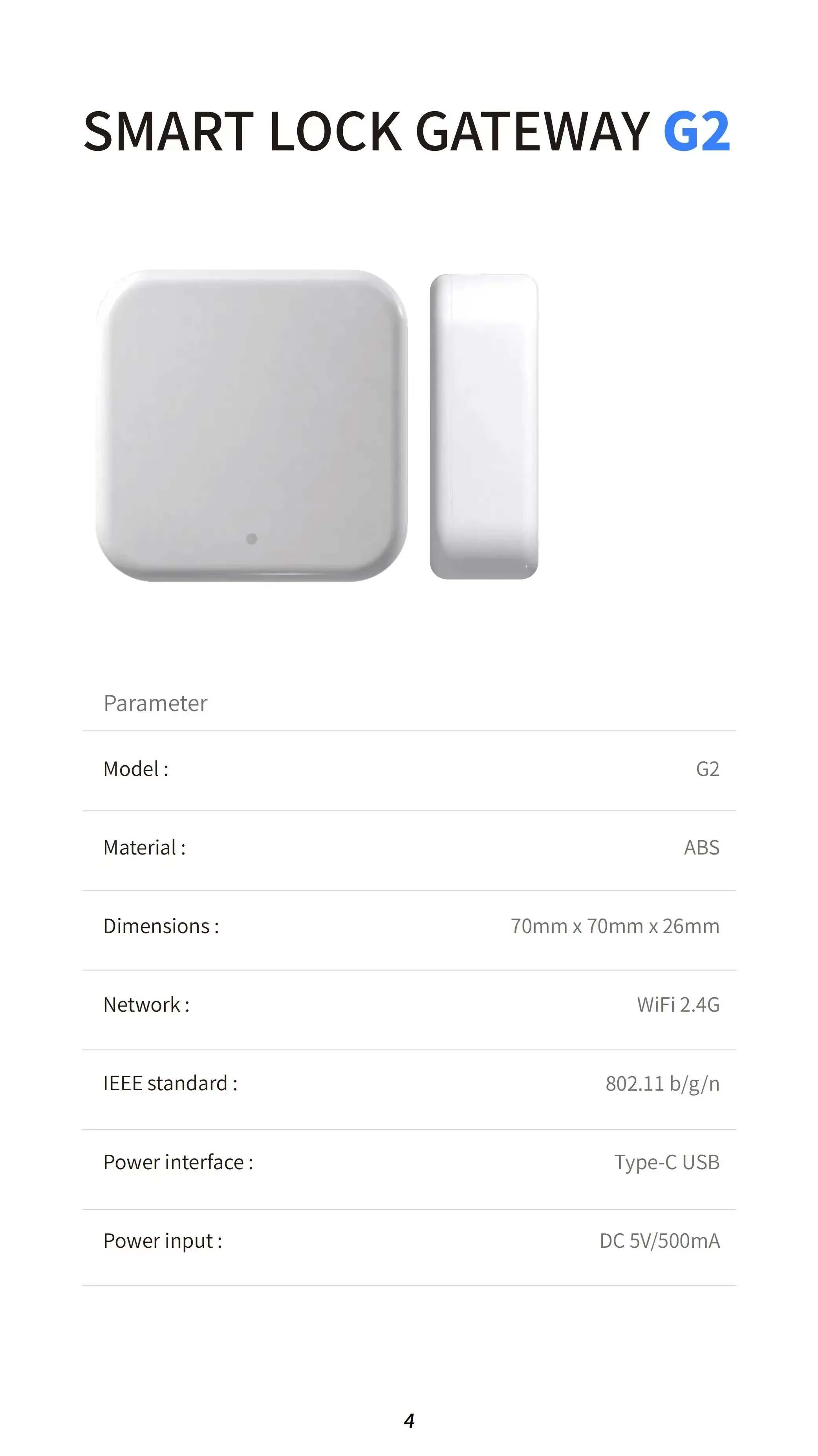 TTLOCK Gateway G2 G3 Bluetooth - огляд і ціна Smart Home Wifi Hub