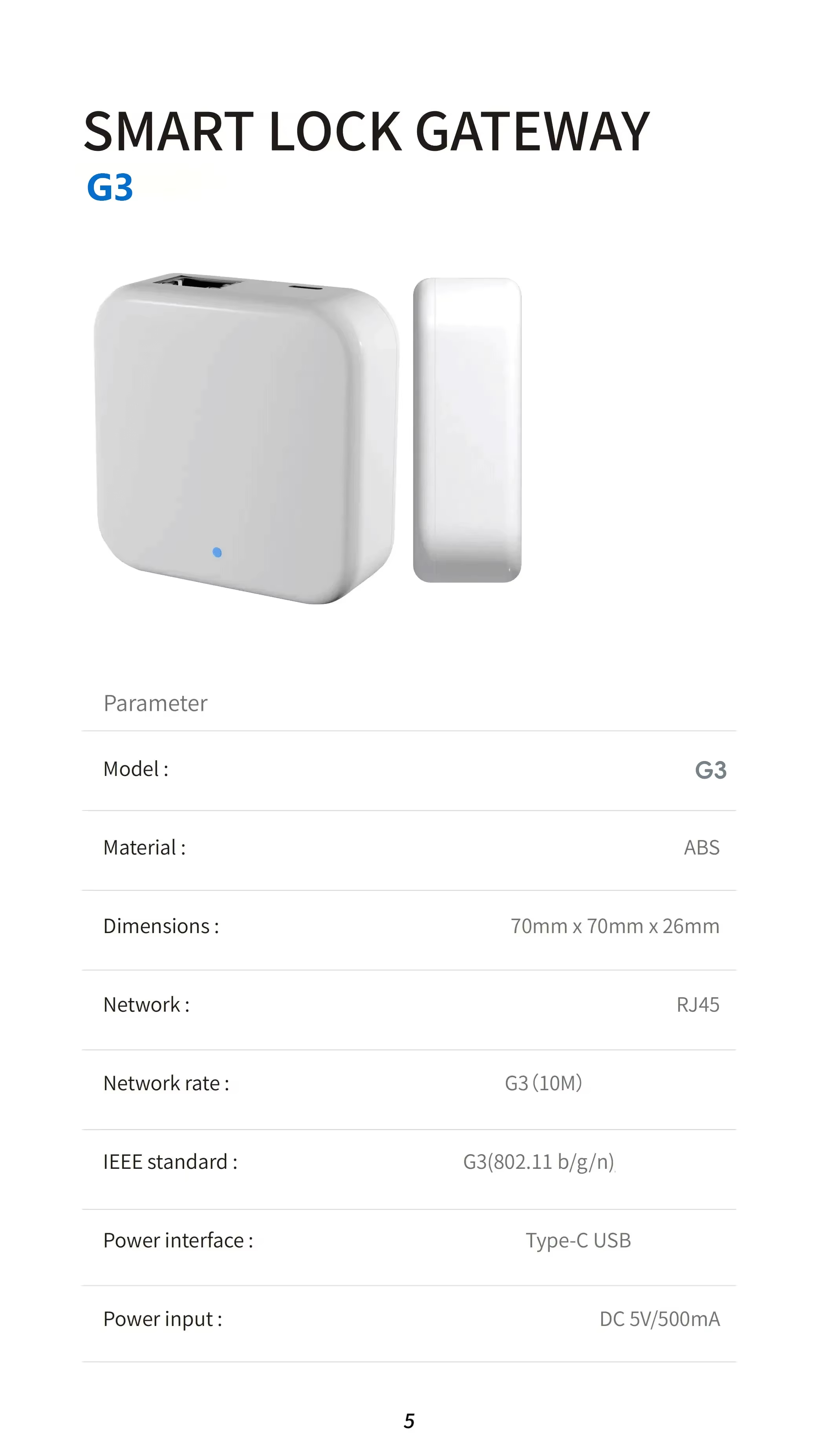 TTLOCK Gateway G2 G3 Bluetooth - огляд і ціна Smart Home Wifi Hub