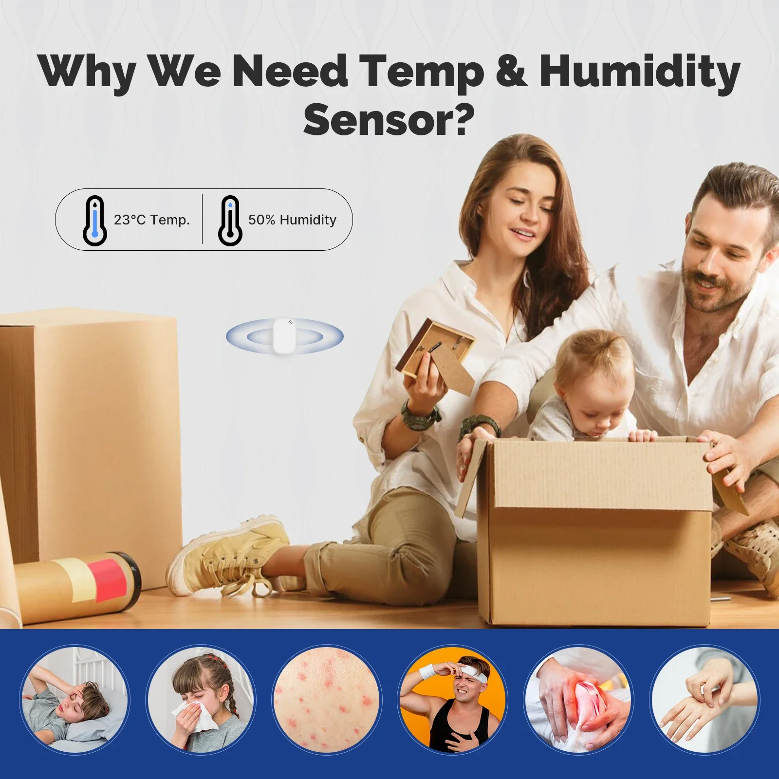 MOES Tuya Zigbee Smart Tempera - огляд і ціна Smart Home Energy Monitor