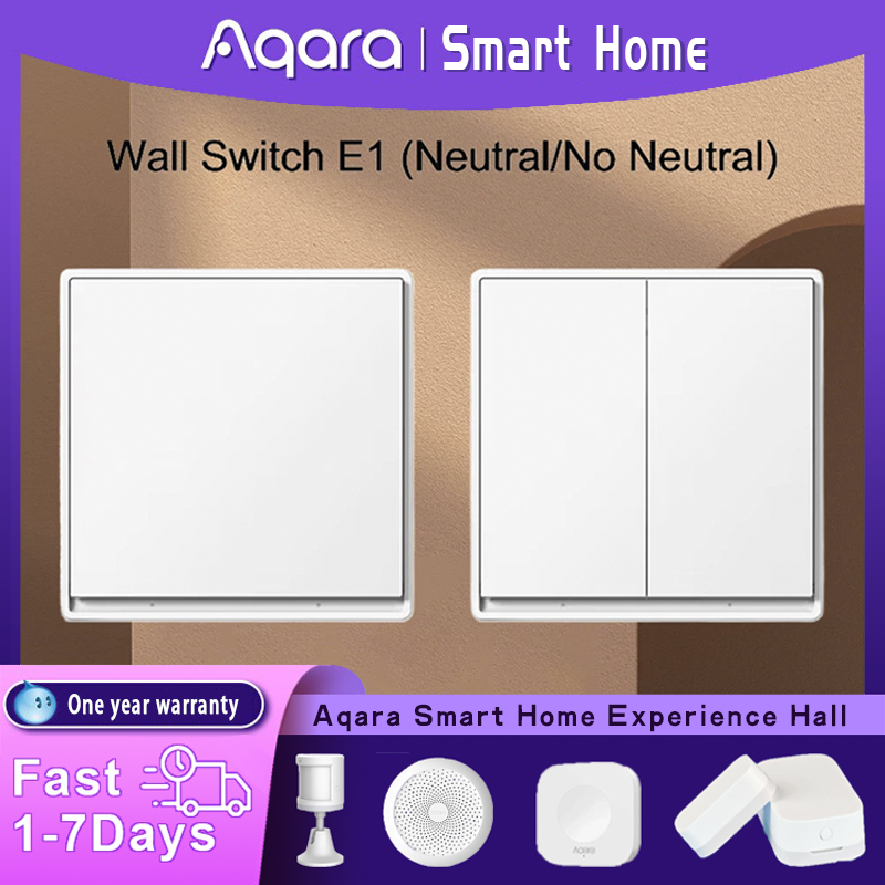 Original Aqara Wall Switch E1  - огляд і ціна Smart Home Xiaomi 2