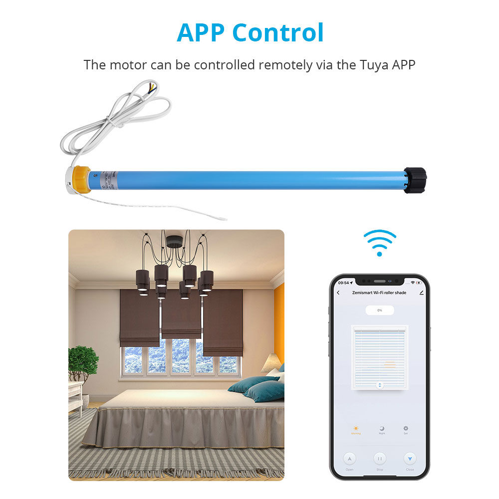 Zemismart WiFi Electric Roller - огляд і ціна Smart Home Dashboard
