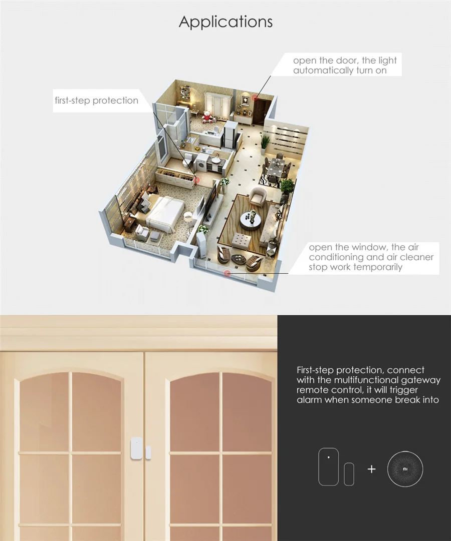 Aqara Door Window Sensor Zigbe - огляд і ціна Smart Home Xiaomi 2