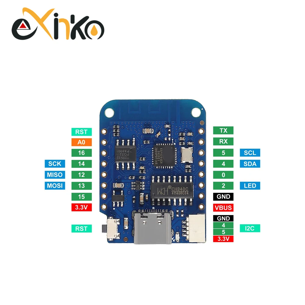 1/5/10PCS WeMos D1 Mini ESP826 - огляд і ціна Smart Home Esp8266