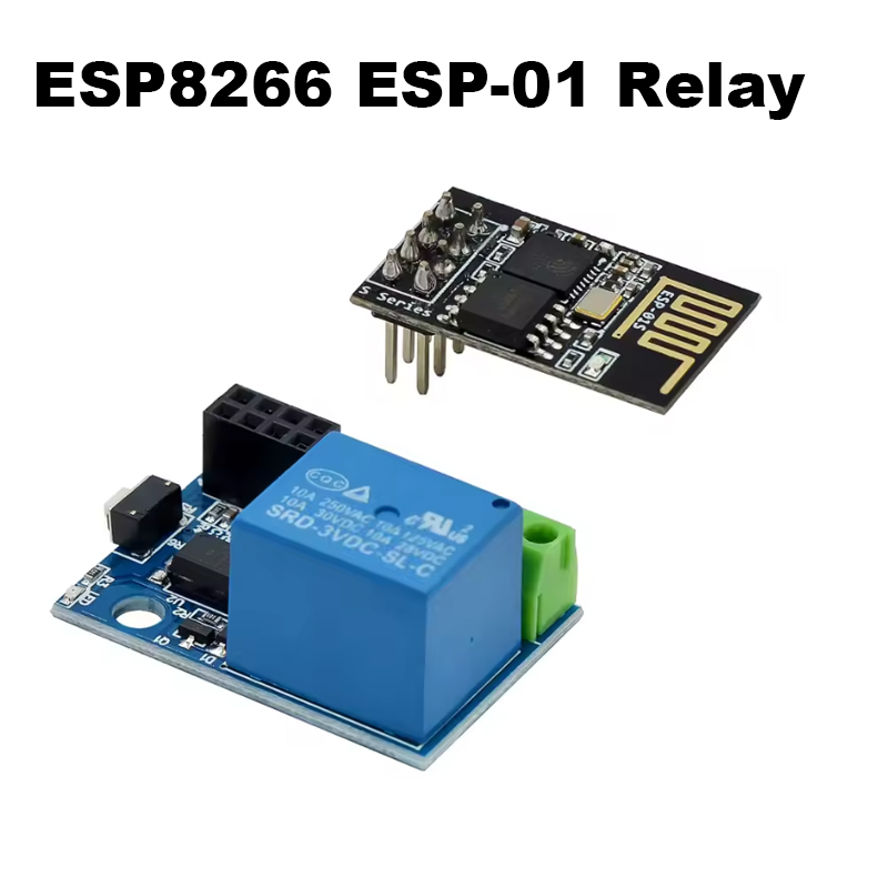 ESP8266 ESP-01S 5V WiFi Relay  - огляд і ціна Smart Home Esp8266