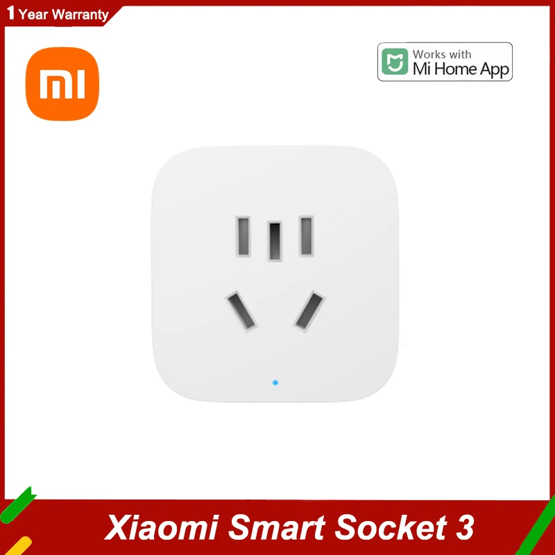 Xiaomi Mijia Smart Socket 3 WI - огляд і ціна Smart Home Xiaomi App